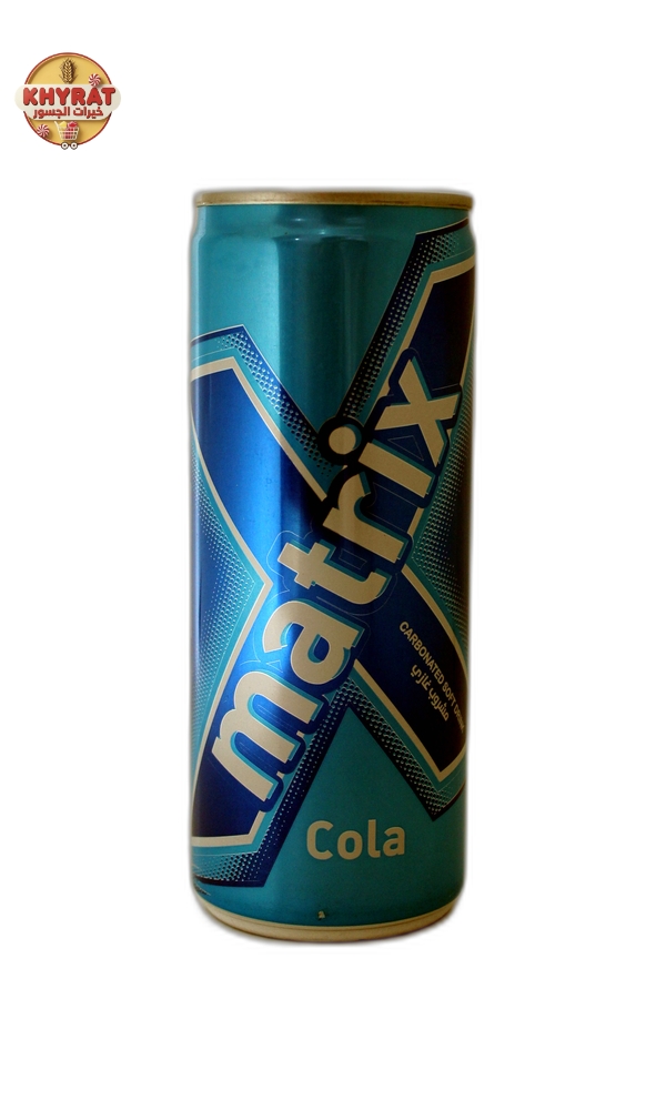 matrix-cola-250ml-cans ماتريكس كولا علب 250مل - Image 1