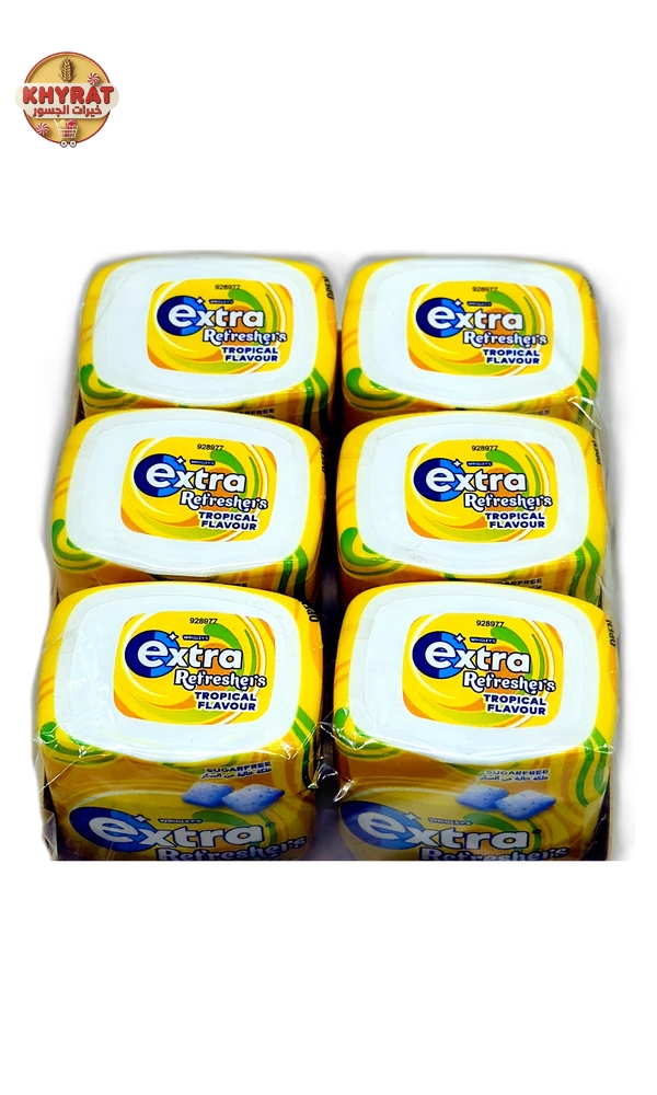 extra-tropical-gum-30-pieces-per-pack علكة اكسترا تروبكال علبة 30 حبة - Image 1