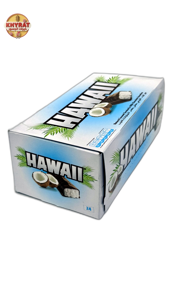 hawaii-coconut-chocolate-31g شوكولاته هواي بجوز الهند 15 قرش - الصورة 1