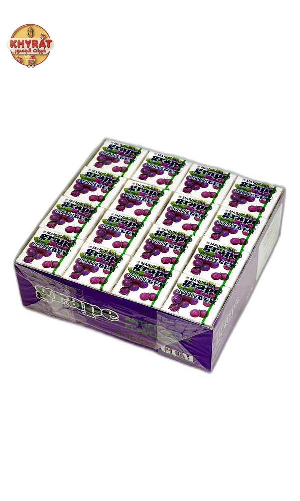 japanese-grape-chewing-gum علكة يابانية عنب - الصورة 1
