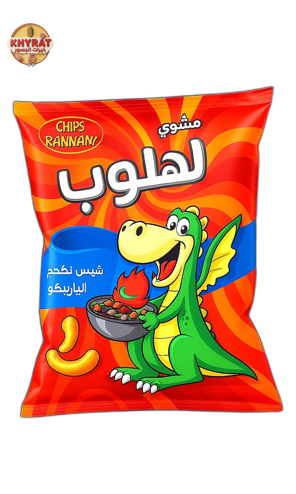 lahloub-chips-50g شيبس لهلوب 15 قرش - Image 1