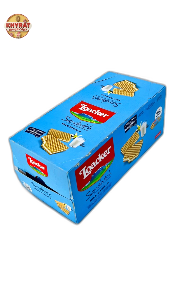 loacker-vanilla-sandwich لواكر ساندويش فانيلا - Image 1