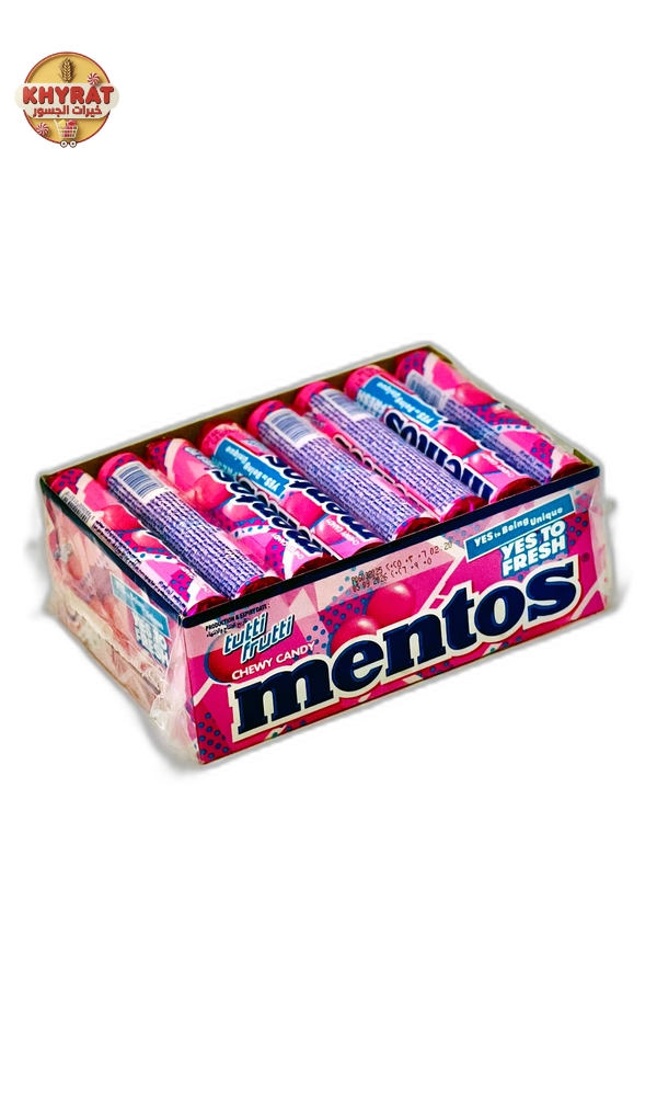 mentos-toffee-tutti-frutti منتوس توفي توتي فروتي - Image 1