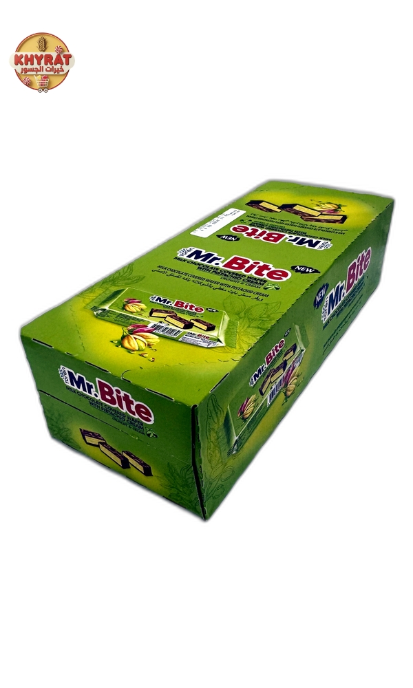 mr-bite-pistachio-wafer ويفر مستر بايت بستاشيو - Image 1