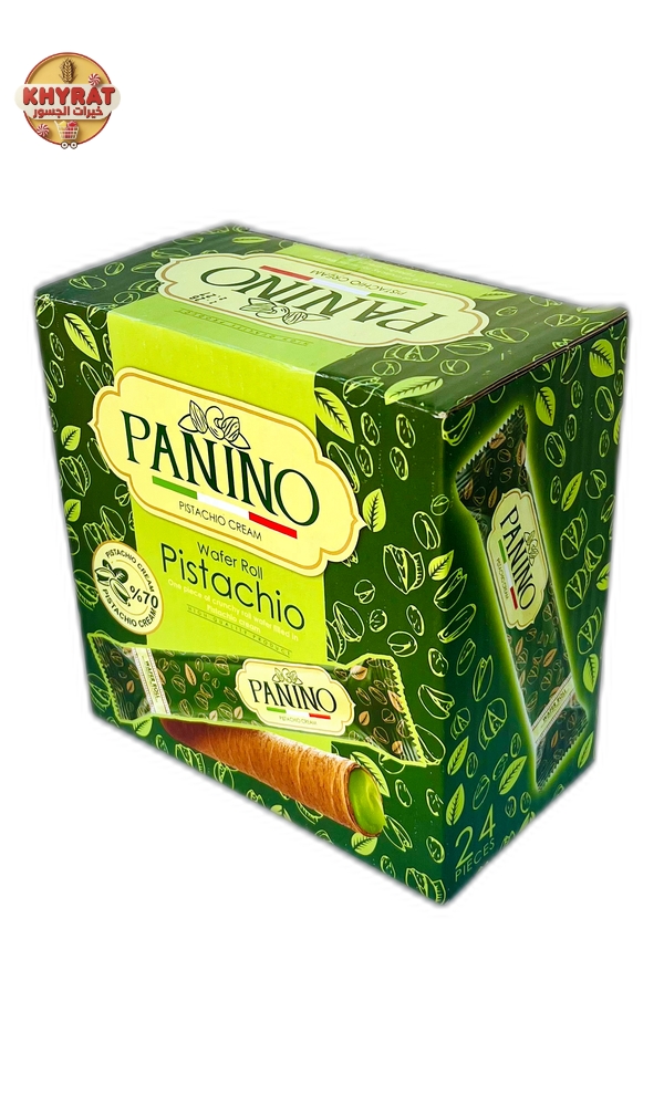 panino-roll-filled-with-pistachio-cream بانينو رول محشو بكريمة الفستق الحلبي - Image 1