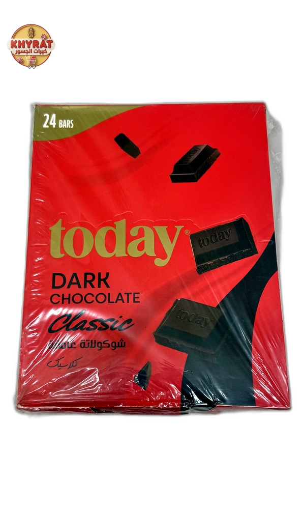 today-dark-chocolate-36g توداي شوكلاتة غامقة 36غم - الصورة 1