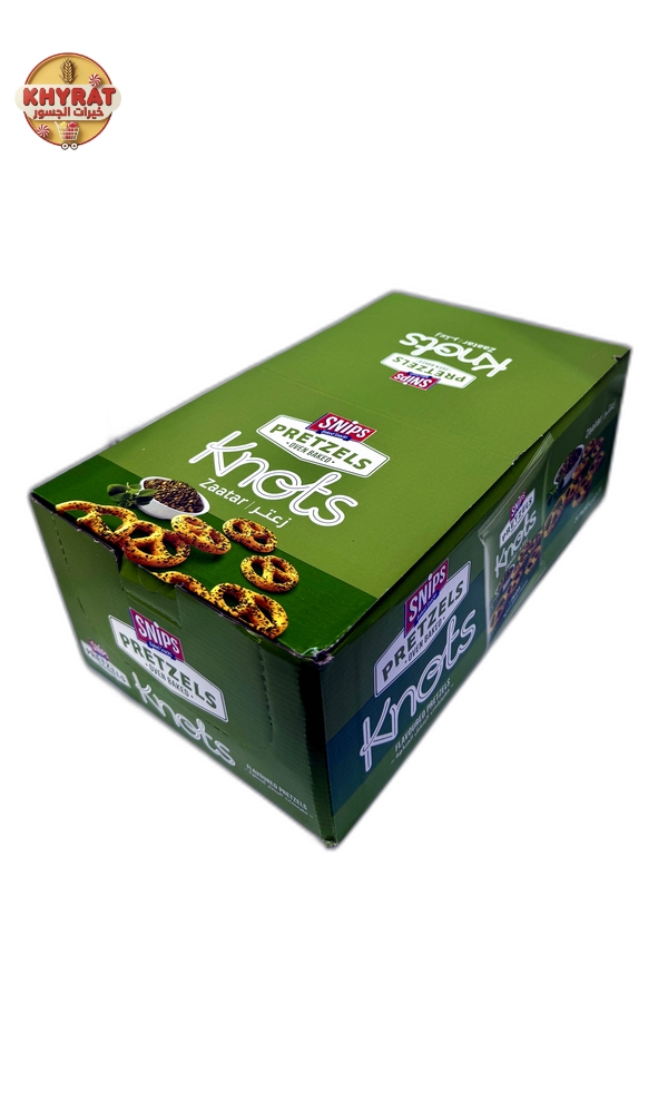 zaatar-snacks مقرمشات سنيبس بالزعتر 10 قروش - Image 1