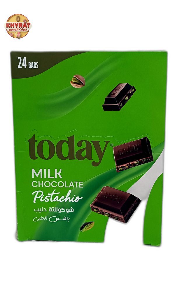 today-s-pistachio-chocolate-bar توداي بار شوكلاتة بالفستق الحلبي - الصورة 1